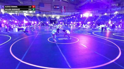 109 lbs Consi Of 16 #1 - Alexia Rangel, G-Style Wrestling vs Solara Marquez, Colorado Bad Boys