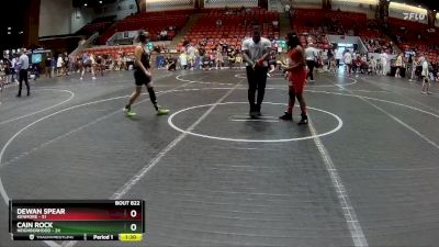 130 lbs Cons. Round 2 - Cain Rock, Neighborhood vs DeWan Spear, Kenmore