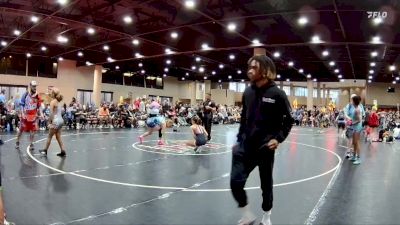 100+110 Cons. Semi - Doria Hamlet, Independence High vs Mirabella Matson, Trojan Wrestling Academy LLC