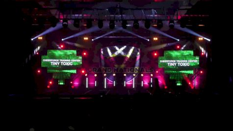 CheerForce Training Center - Tiny Toxic [2023 L1 Tiny - Novice - Exhibition Day 1] 2023 Spirit Sports Palm Springs Grand Nationals