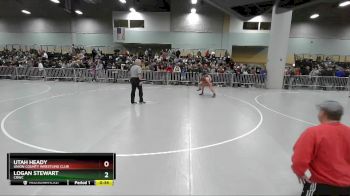 126 lbs Cons. Round 6 - Logan Stewart, CRWC vs Utah Heady, Union County Wrestling Club