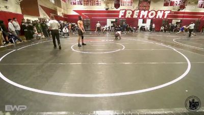 138 lbs Cons. Round 1 - Aidyn Dalling, American vs Akilles Bauer, San Mateo