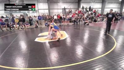 132 lbs Cons. Semi - Grady Bohlander, Wheatland vs Luke Carbone, Highlands Ranch
