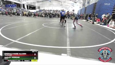 110-115 lbs Cons. Round 1 - Hadley Morgan, Paola vs Emerald Marie Alcorn, Trailblazer