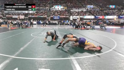A - 118 lbs Champ. Round 1 - Justus Orman-Bergman, Ronan vs Aiden Hill, Laurel