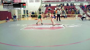 125 lbs Cons. Round 2 - Chloe Stewart, Ellensburg (Girls) vs Devany Ochoa, Quincy (Girls)
