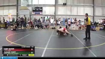 135 lbs Cons. Semi - Cody Baker, Young Guns vs Parker Casey, Ubasa Wrestling Academy