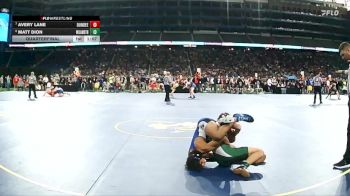 D3-144 lbs Quarterfinal - Matt Dion, Williamston vs Avery Lane, Dundee
