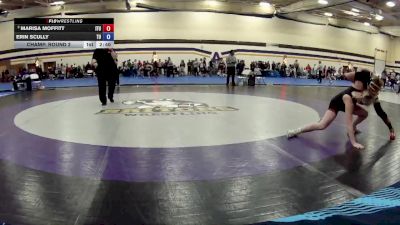 131 lbs Champ. Round 2 - Marisa Moffitt, Indiana Tech University vs Erin Scully, Trine University
