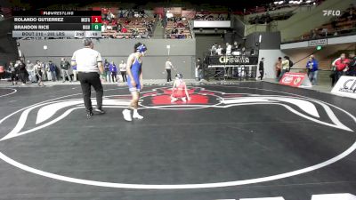 106 lbs Consi Of 8 #1 - Steven Garcia, Firebaugh vs Yaser Quintero, Madera