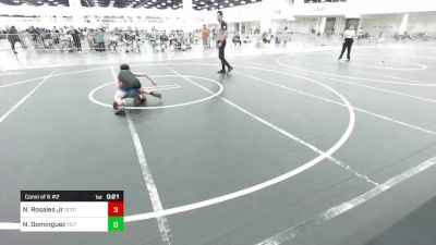 86 lbs Consi Of 8 #2 - Nicholas Rosales Jr, Scotsmen WC vs Nicholas Dominguez, Victory Wrestling Center Loveland