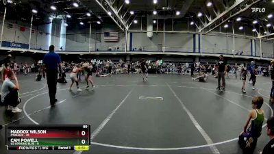 80 lbs Round 9 (10 Team) - Cam Powell, U2 Uprising Blue vs Maddox Wilson, CTWHALE