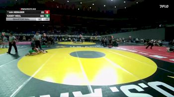 4A/3A/2A/1A Girls 110 Quarterfinal - Aja Henager, Junction City Girls vs Kasey Neal, Rainier Girls