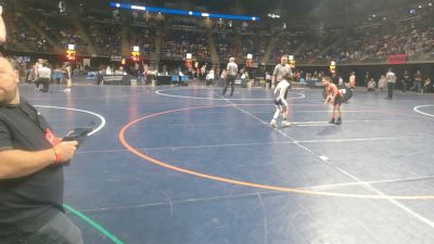 60 lbs Round Of 32 - Haven Laporte, Redbank Valley vs Ember Galusha, Burgettstown