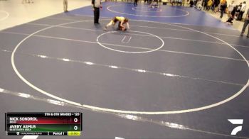 120 lbs Round 2 - Nick Sondrol, Bold vs Avery Asmus, Blue Earth Area