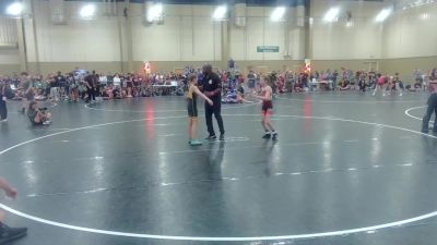 78 lbs Rr Rnd 4 - McKenzie Astorino, Not Plain Jane's - Pink vs Penelope Pritz, Hernando Wrestling Club