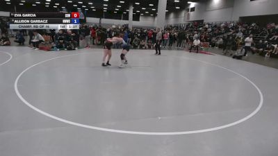 155 lbs Champ. Rd Of 16 - Eva Garcia, Surfside X Wrestling vs Allison Garbacz, New Wave Wrestling Club
