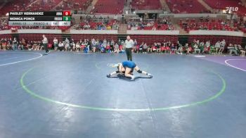 130 lbs Round 4 - 3rd Wb (16 Team) - Paisley Hernandez, Anna vs Monica Ponce, Frisco