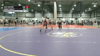 150 lbs 1 - Alex Walters, OTM WALTERS WRESTLING vs Emmitt Henley, WILLIAMSBURG WRESTLING CLUB
