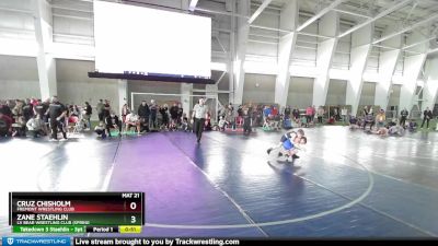 66 lbs Cons. Round 3 - Zane Staehlin, LV Bear Wrestling Club (Spring vs Cruz Chisholm, Fremont Wrestling Club