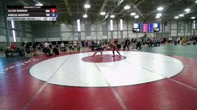 50 kg Cons. Rd Of 32 - Lillee Denson, Michigan Wrestling Academy vs Amelia Murphy, Tornado Wrestling Club