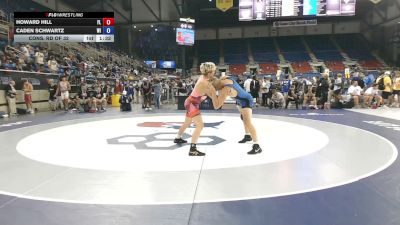 165 lbs Cons. Rd Of 32 - Howard Hill, Florida vs Caden Schwartz, Wisconsin