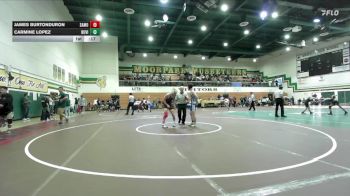 113 lbs Cons. Round 2 - Carmine Lopez, Nuview Bridge vs James Burtonduron, Santa Monica