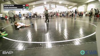 67 lbs Rr Rnd 3 - Bostyn Bayer, Broken Arrow Wrestling Club vs Caleb Johannesen, Collinsville Cardinal Youth Wrestling
