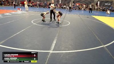 75 lbs Quarterfinals (8 Team) - Kade Meiners, Caledonia/Houston vs Lucas Stevens, Farmington