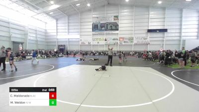 62 lbs Consi Of 8 #2 - Coy Maldonado, Blackcat WC vs Melody Weldon, YV Wrestling