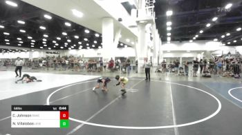 58 lbs Round Of 16 - Caleb Johnson, Rancho Bernardo WC vs Neri Villalobos, Legends Of Gold LV