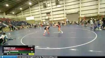 130 lbs Round 1 (4 Team) - Drake Morrison, Idaho 1 vs Robert Soliz, Warriors Of Christ