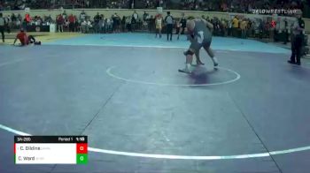3A-285 lbs Champ. Round 1 - Carson Dildine, Barnsdall vs Chris Ward, Geary