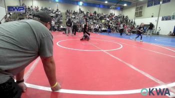 49 lbs Semifinal - Aysa Al-Qahtani, Wyandotte Youth Wrestling vs Hank Deckard, R.A.W.