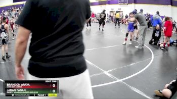 90 lbs Cons. Semi - Brandon Araya, Cane Bay Cobras vs Jadan Pagan, Mighty Warriors Wrestling Acad