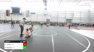 87 lbs Rr Rnd 1 - Jacob Judd Jr, Aniciete TC vs Royce Morales, BlackCat WC