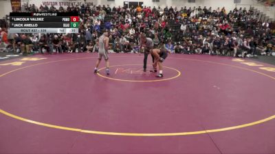 106 lbs 3rd Place Match - Jack Anello, Blair Academy vs Lincoln Valdez, Pomona
