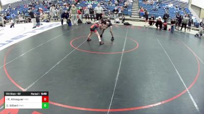 12U Boys - 82 lbs Semis - Chase Gilbert, NOVA Wrestling Club vs Ricky Almaguer, Victory Wrestling-Central WA