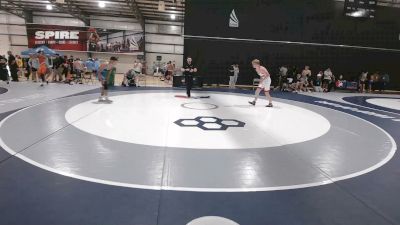 61 kg Cons. Rd Of 64 - Elijah Lowe, Southeastern Wrestling Club vs Avishai Berg, Castleton RTC