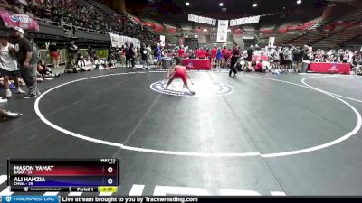 132 lbs Round 4 (16 Team) - Mason Yamat, BAWA vs Ali Hamzia, CMWA