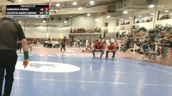 132 lbs Round Of 16 - Violet Polny, Holliston vs Ryanne Kelleher, Bristol County/Dighton Rehoboth