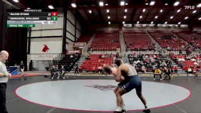 197 lbs Cons. Round 3 - Maxim Ryner, Quincy vs Emmanuel Skillings, Central Oklahoma