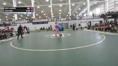 207 lbs Riley Alborn, Ohio Blue vs Lulu Kirk, Kansas