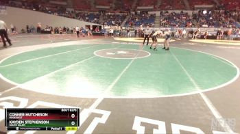 6A-144 lbs Cons. Round 2 - Conner Hutcheson, Roosevelt vs Kayden Stephenson, South Salem