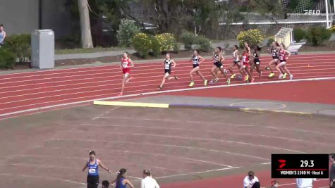 Women's 1500m, Finals 6