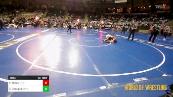 89 lbs Quarterfinal - Caleb Noble, Toss Em Up vs Cole Caniglia, Wrestling Factory