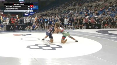 132 lbs Champ. Rd Of 128 - William Du Chemin, Wisconsin vs Logan Svoboda, Nebraska
