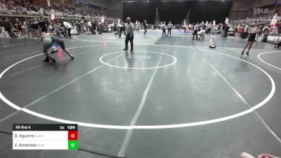 100 lbs Rr Rnd 4 - Damon Aguirre, Alamosa vs Vincent Amorosa, Black Fox Wrestling Academy