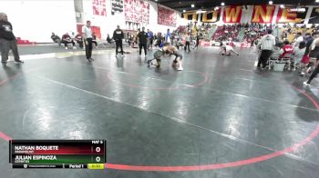 132 lbs Cons. Round 5 - Julian Espinoza, Cerritos vs Nathan Boquete, Paramount