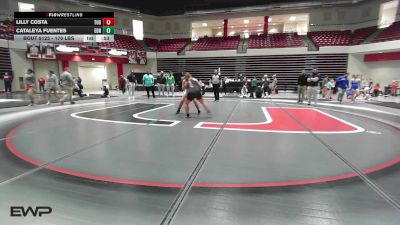 170 lbs Consi Of 8 #2 - Lilly Costa, Tulsa Union Girls vs Cataleya Fuentes, Edmond North Girls